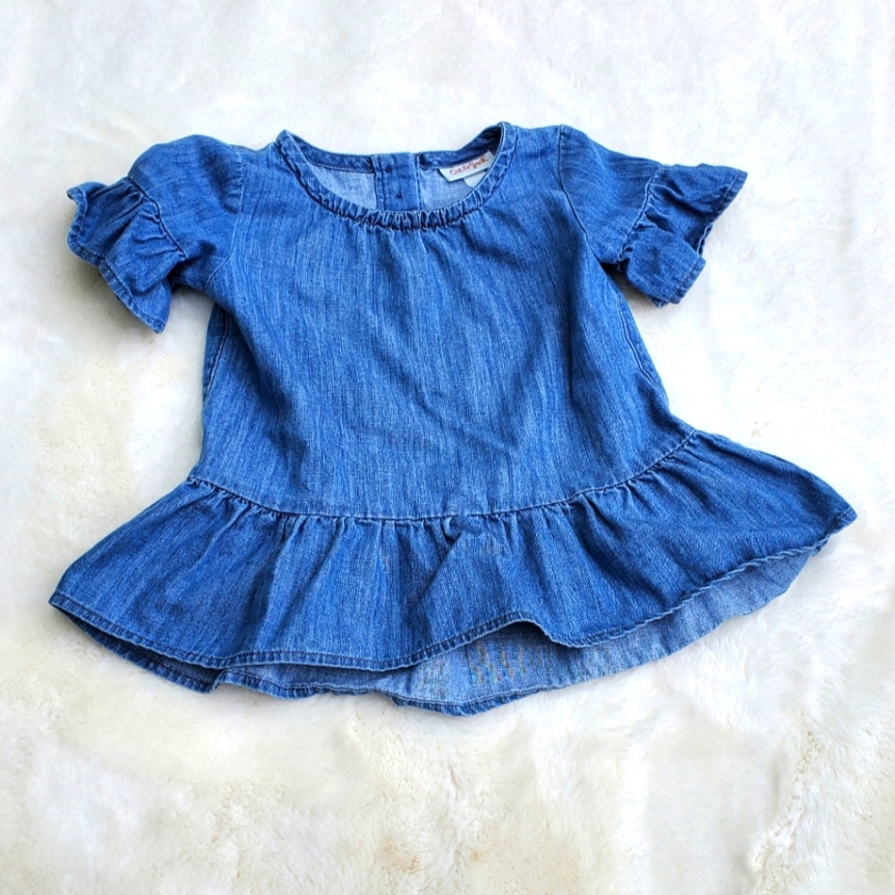 Cat&jack jean shirt size  2T